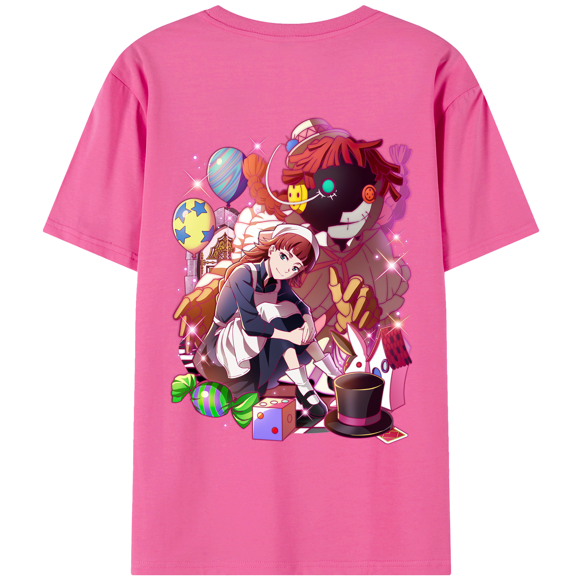 （画像用） 文豪ストレイドッグス Bungo Stray Dogs レディース半袖Tシャツ(バックプリント)